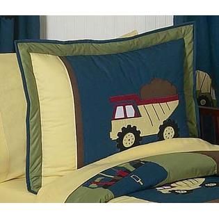 Sweet Jojo Designs  Construction Collection 5pc Toddler Bedding Set