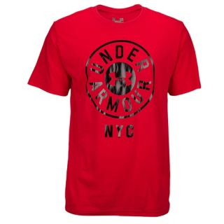 Under Armour Graphic T Shirt   Mens   Casual   Clothing   Black/Red