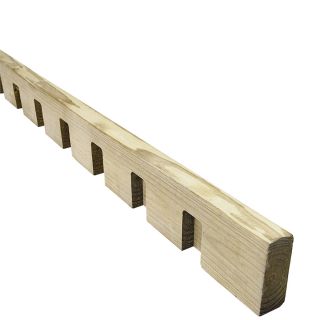 Top Choice Pressure Treated Wood Deck Rail