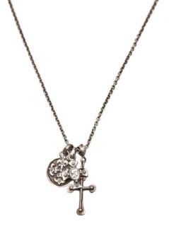 Roman Paul Triple Cross Pendant Necklace