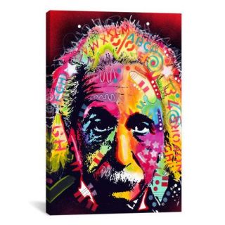 iCanvas 'Einstein II' by Dean Russo Graphic Art on Canvas
