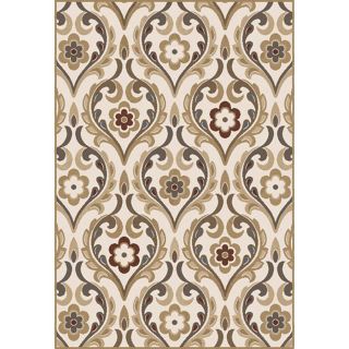 Home Dynamix Cape Town Ivory Rectangular Indoor Woven Area Rug (Common 5 x 7; Actual 62 in W x 86 in L)