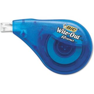 Bic Wite Out EZ Correct Correction Tape, Non Refillable, 2 ct.