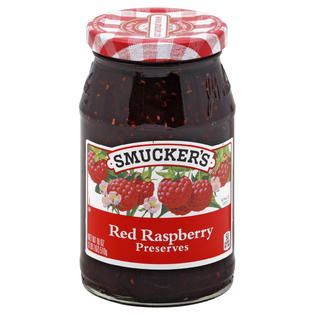 Smuckers Preserves, Red Raspberry, 18 oz (1 lb 2 oz) 510 g   Food