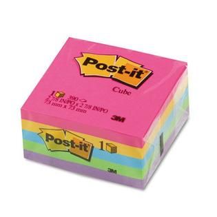 Post it Cube, 3 x 3, Ultra, 390 Sheets   Office Supplies   Paper