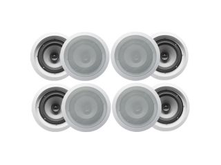 Acoustic Audio CC6 In Wall 6.5" Left Center Right Front Speaker System 900W CC6 3S