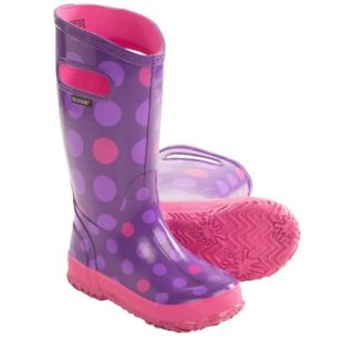 Bogs Footwear Dots Rain Boots (For Kid and Youth Girls) 7298V 25