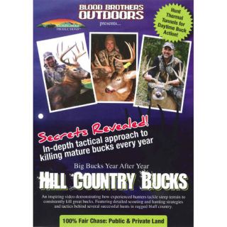 Blood Brothers Outdoors Big Bucks Year After Year Vol. 2 Hill Country Bucks DVD 732297