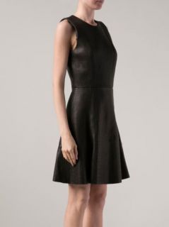 Cushnie Et Ochs Embossed Leather Dress