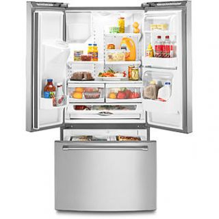Maytag MFI2269DRM 22 cu. ft. French Door Refrigerator w/ Wide N Fresh