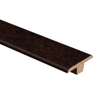 Zamma Strand Woven Bamboo Walnut/Ashton 3/8 in. Thick x 1 3/4 in. Wide x 94 in. Length Wood T Molding 01400202942520