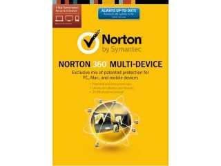 Symantec Norton 360 2014 Multi Device (5 Devices)   