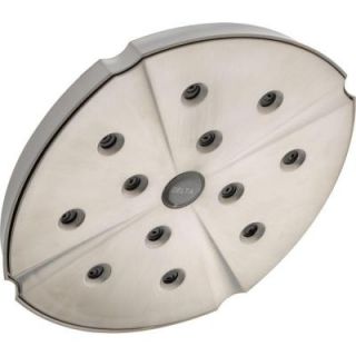 Delta Addison H2Okinetic 1 Spray 8 in. Fixed Shower Head in Stainless RP61274SS