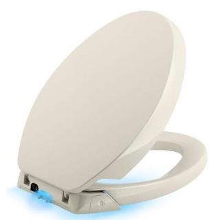 KOHLER Purefresh Elongated Closed Front Toilet Seat in Biscuit K 5588 96