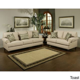 Furniture of America Prosper Sofa and Loveseat Furniture Set