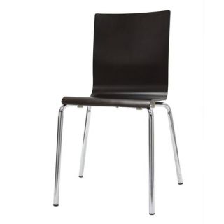 Mainstays Bentwood Stacking Chair, Espresso