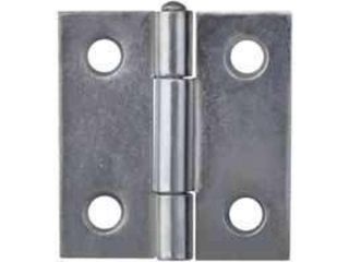 Hng Cab 4Hl 1In Fix Stl MINTCRAFT Misc Cabinet Hinges LR 047 BC3L Zinc Plated