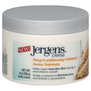Jergens  Body Cream, Deep Conditioning Oatmeal, 8 oz (226 g)