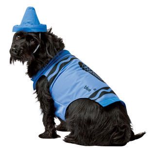 Crayola Blue Dog Costume Large   Seasonal   Halloween   Pets Halloween