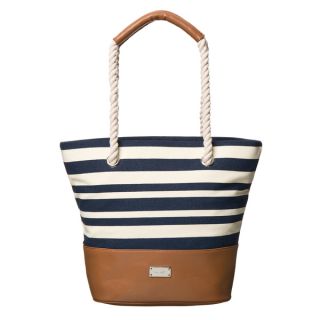 Nine West Paige Stripe Canvas Tote   Shopping   Great Deals