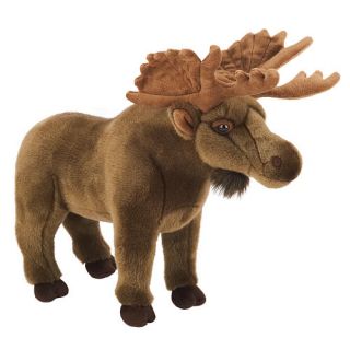 FAO Schwarz 17 inch Moose   Brown    FAO Schwarz