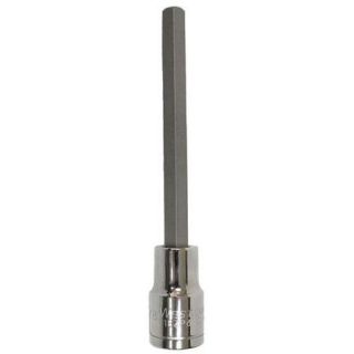 Westward 1/2" Drive, 5 1/2", 3/8",Socket Bit, Extra Long, Alloy Steel, 1EZP6