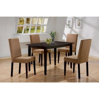 Emily Deep Mocha Colonial 5 piece Dining Set   16586639  