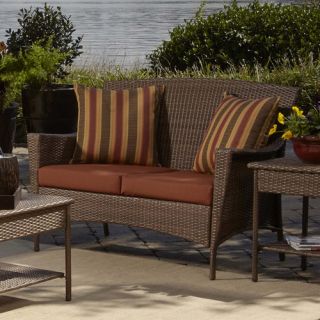 Panama Jack Outdoor Key Biscayne Loveseat with Cushion