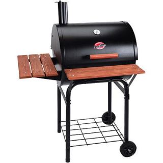 Char Griller 435 sq. inch Wrangler Charcoal Grill, Black