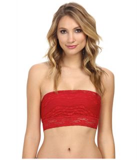 Free People Scalloped Lace Bandeau Red
