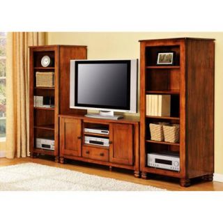 Summit Mountain TV Stand with 2 Media Stands Bundle, for TVs up to 50"