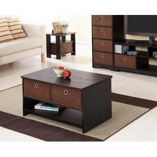 Furniture of America Axa Collection Black High Profile Coffee Table