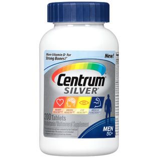 Centrum Silver Men 50+ Multivitamin/Multimineral Supplement 200 CT