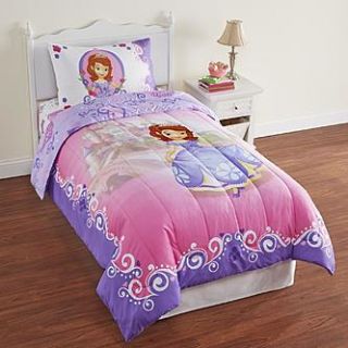 Disney Sofia the First Girls Microfiber Twin Comforter   Home   Bed