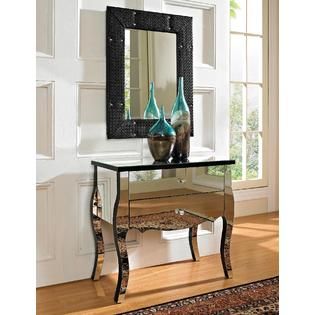 Powell Mirrored 2 Drawer Console   Home   Furniture   Living Room