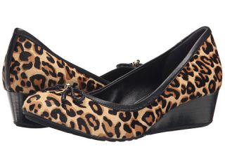Cole Haan Tali Grand Lace Wedge 40 Ocelot Haircalf Print