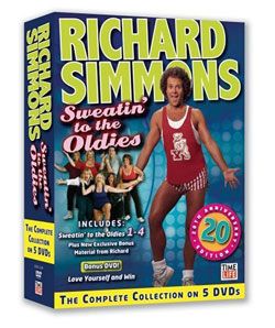 Richard Simmons   Sweatin To the Oldies Set (DVD)  