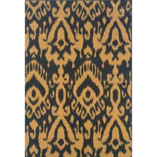 Indoor Blue/ Ivory Area Rug (67 x 96)   15120419  