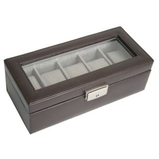 Royce Leather 5 slot Watch Box Display Case   17650819  