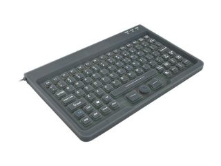 AVS Gear JH IKB85 Black 86 Normal Keys USB or PS/2 Wired Mini Keyboard