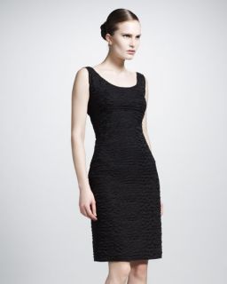 Lanvin Scoop Neck Brocade Dress