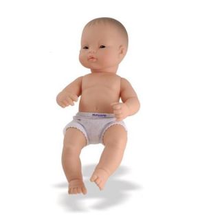 Miniland Educational 31036 Newborn baby doll asian girl  32cm  12 . 62 inchPolybag