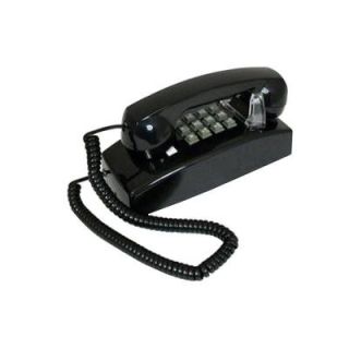 Cortelco Wall Value Line Corded Telephone   Black ITT 2554 MD BK