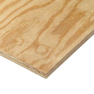 23/32 in. x 4 ft. x 8 ft. BC Sanded Pine Plywood 166057