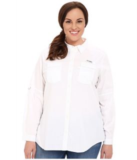 Columbia Plus Size Bonehead™ II L/S Shirt White