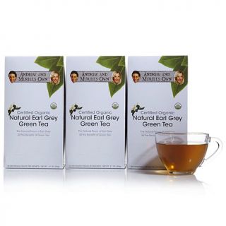 Certified Organic Natural Earl Grey Green Tea   90 Sachets   7250459