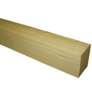 STB 25U   8 in. x 10 in. x 19 ft. 3/8 in. Unfinished Faux Wood Beam STB 25 U