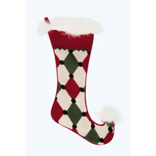 Jester Needlepoint Stocking Diamond   17720076  