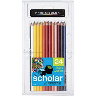 Prismacolor Scholar Colored Pencils, 24 Pack