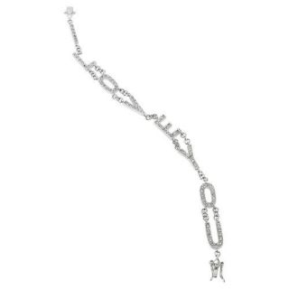 Rozzato I Love You (.925) Sterling Silver Bracelet